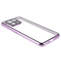 Xiaomi Mi 11 Pro Magnetic Case with Tempered Glass - Light Purple