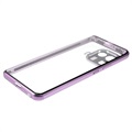 Xiaomi Mi 11 Pro Magnetic Case with Tempered Glass - Light Purple