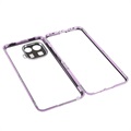 Xiaomi Mi 11 Pro Magnetic Case with Tempered Glass - Light Purple