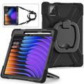 Xiaomi Pad 8/8 Pro Heavy Duty 360 Case with Hand Strap - Black