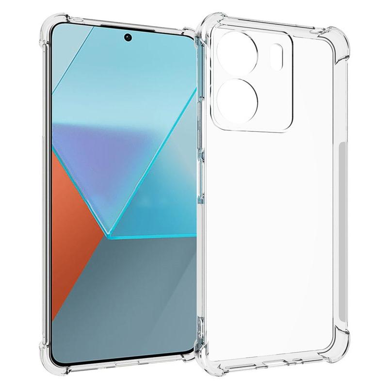 Cover ESTH Per Xiaomi Redmi 13C / Poco C65, Con Protezione Fotocamera Scorrevole E Anello Rotante 360° – Supporto Magnetico Integrato (Nero)