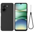Xiaomi Poco C81x Liquid Silicone Case with Hand Strap