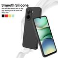 Xiaomi Poco C81x Liquid Silicone Case with Hand Strap - Black