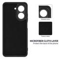 Xiaomi Poco C81x Liquid Silicone Case with Hand Strap - Black