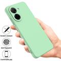 Xiaomi Poco C81x Liquid Silicone Case with Hand Strap - Green