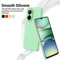 Xiaomi Poco C81x Liquid Silicone Case with Hand Strap - Green