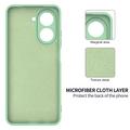 Xiaomi Poco C81x Liquid Silicone Case with Hand Strap - Green