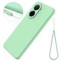 Xiaomi Poco C81x Liquid Silicone Case with Hand Strap - Green