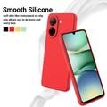 Xiaomi Poco C81x Liquid Silicone Case with Hand Strap - Red