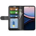 Xiaomi Poco C95 Pro Wallet Case with Stand - Black