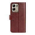 Xiaomi Poco C95 Pro Wallet Case with Stand - Brown