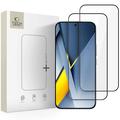 Xiaomi Poco F8 Ultra Tech-Protect Glass Fit+ Tempered Glass Screen Protector - 2 Pcs. - Black