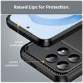 Xiaomi Poco F9 Pro Brushed TPU Case - Carbon Fiber - Black
