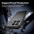 Xiaomi Poco F9 Ultra Brushed TPU Case - Carbon Fiber - Black