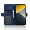 Xiaomi Poco X8 Cardholder Wallet Case - Blue