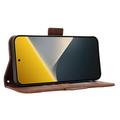 Xiaomi Poco X8 Cardholder Wallet Case - Brown
