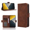 Xiaomi Poco X8 Cardholder Wallet Case - Brown