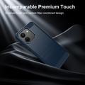 Xiaomi Poco X8 Power Brushed TPU Case - Carbon Fiber - Blue