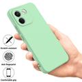 Xiaomi Poco X8 Power Liquid Silicone Case with Hand Strap - Green