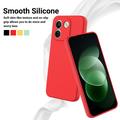 Xiaomi Poco X8 Power Liquid Silicone Case with Hand Strap - Red