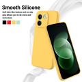 Xiaomi Poco X8 Power Liquid Silicone Case with Hand Strap - Yellow