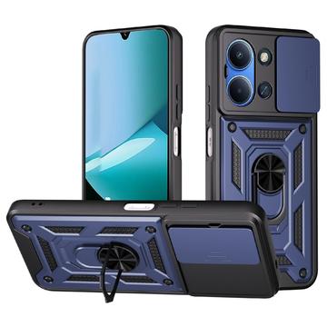 Xiaomi Redmi 15 4G/5G Rotary Ring Hybrid Case with Camera Shield
