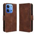 Xiaomi Redmi 15C Cardholder Wallet Case - Brown