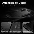 Xiaomi Redmi 15a/R70/R70m Brushed TPU Case - Carbon Fiber