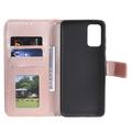 Xiaomi Redmi 15a Mandala Wallet Case with Wrist Strap - Pink