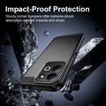 Xiaomi Redmi 17 5G/4G Brushed TPU Case - Carbon Fiber - Black