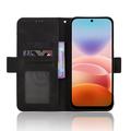 Xiaomi Redmi 17 5G/4G Cardholder Wallet Case - Black