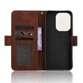 Xiaomi Redmi 17 5G/4G Cardholder Wallet Case - Brown