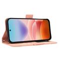 Xiaomi Redmi 17 5G/4G Cardholder Wallet Case - Pink