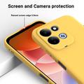 Xiaomi Redmi 17 5G/4G/M100 Liquid Silicone Case with Hand Strap - Yellow