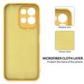 Xiaomi Redmi 17 5G/4G/M100 Liquid Silicone Case with Hand Strap - Yellow