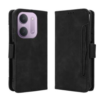 Xiaomi Redmi 17C 5G Cardholder Wallet Case - Black