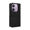 Xiaomi Redmi 17C 5G Cardholder Wallet Case - Black