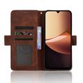 Xiaomi Redmi 17C 5G Cardholder Wallet Case - Brown