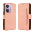 Xiaomi Redmi 17C 5G Cardholder Wallet Case - Pink