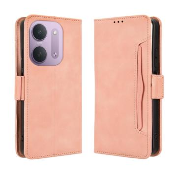 Xiaomi Redmi 17C 5G Cardholder Wallet Case - Pink