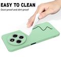 Xiaomi Redmi 17C Liquid Silicone Case with Hand Strap - Green