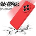 Xiaomi Redmi 17C Liquid Silicone Case with Hand Strap - Red