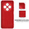 Xiaomi Redmi 17C Liquid Silicone Case with Hand Strap - Red