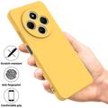 Xiaomi Redmi 17C Liquid Silicone Case with Hand Strap - Yellow