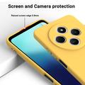 Xiaomi Redmi 17C Liquid Silicone Case with Hand Strap - Yellow