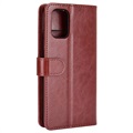 Xiaomi Redmi 9T/9 Power/Note 9 4G Wallet Case with Magnetic Closure - Brown