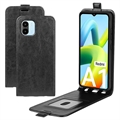 Honor Magic4 Pro Vertical Flip Case with Card Holder - Black