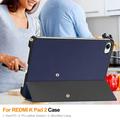 Xiaomi Redmi K Pad 2 Tri-Fold Series Smart Folio Case - Dark Blue