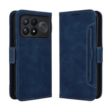 Xiaomi Redmi K100 Pro Max/Poco F9 Ultra Cardholder Wallet Case - Blue