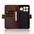 Xiaomi Redmi K100 Pro Max/Poco F9 Ultra Cardholder Wallet Case - Brown